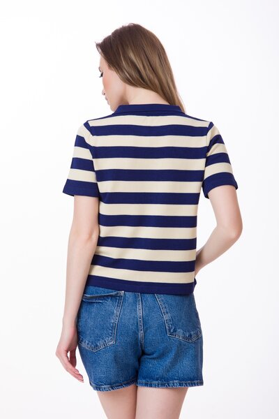 Cardigan dama in dungi bleumarin bej, feminitate relaxata